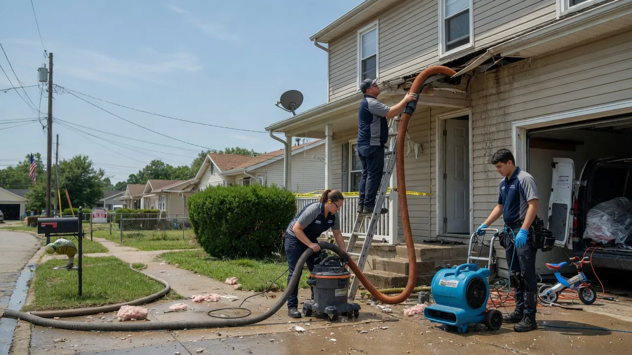 Water Damage Restoration in Franklinville, NC near me